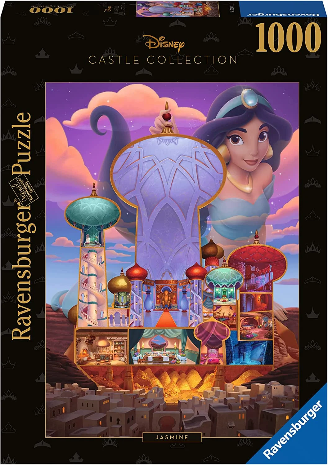Puzzle 1000 Jasmine Château Disney