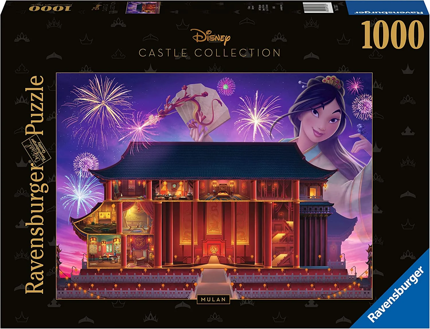 Puzzle 1000 Mulan Château Disney