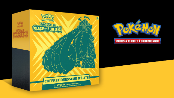 Pokémon : Coffret Dresseur D&rsquo;élite Clash des Rebelles