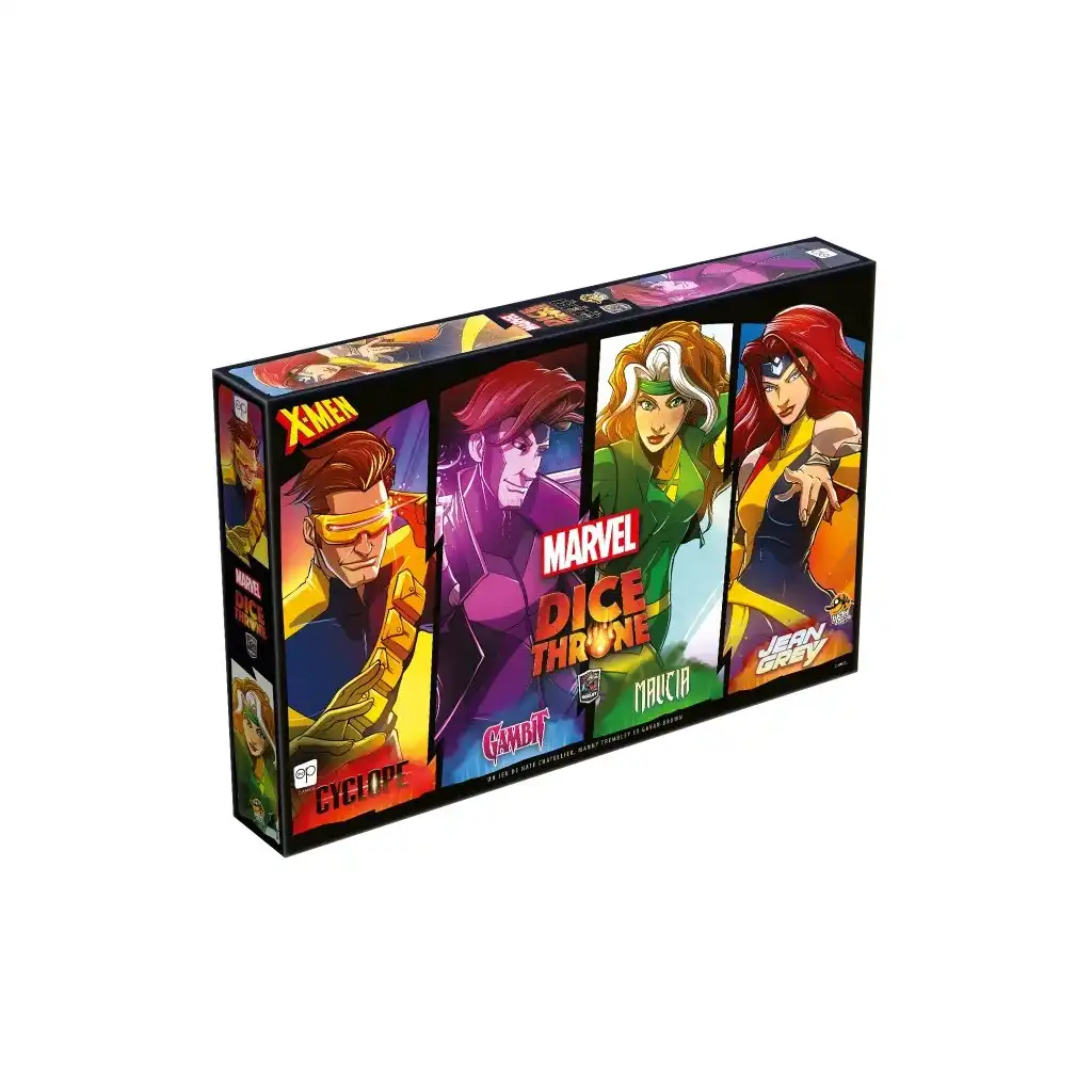 Dice Throne Marvel Cyclope/Gambit/Malicia/Jean Grey