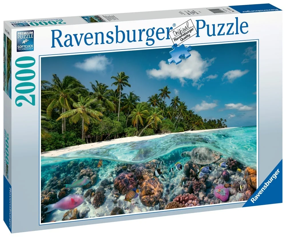 Puzzle 2000 Plongée Maldives