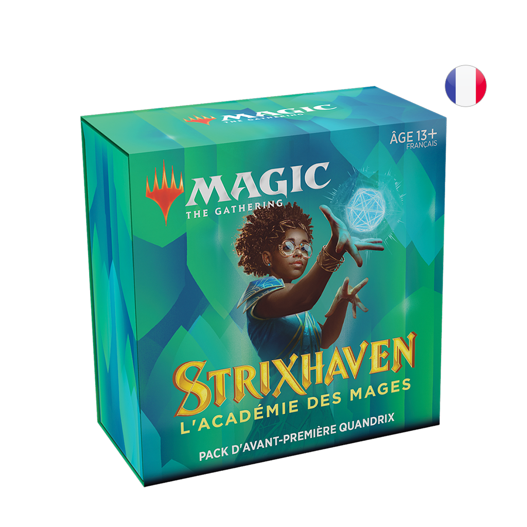 Magic : Pack Avant-Première Strixhaven Quandrix + 2 boosters Draft Strixhaven